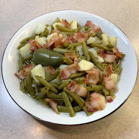 Momma's Spicy Southern Green Beans